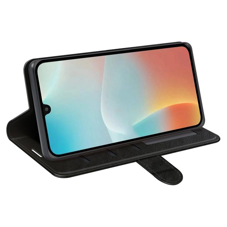 R64 Texture Horizontal Flip Leather Phone Case