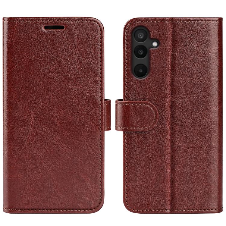 R64 Texture Horizontal Flip Leather Phone Case