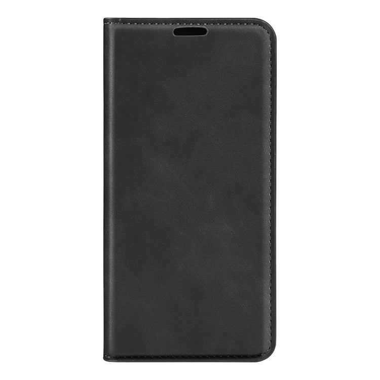 Retro-skin Magnetic Suction Leather Phone Case