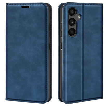 Retro-skin Magnetic Suction Leather Phone Case