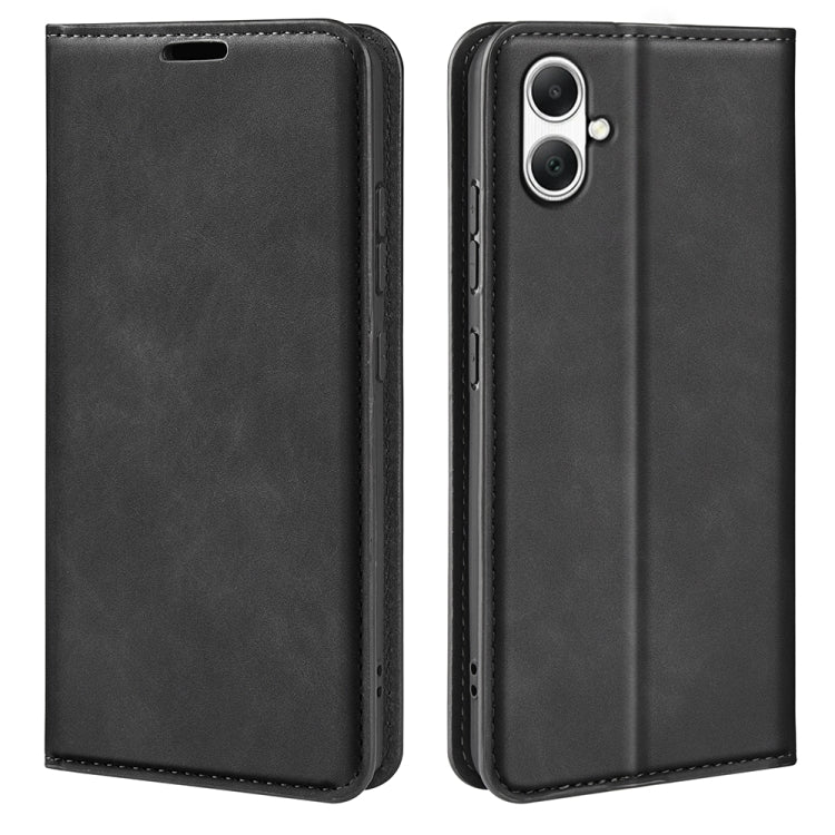 Retro-skin Magnetic Suction Leather Phone Case