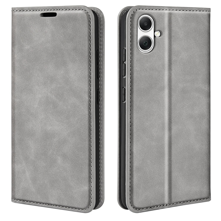 Retro-skin Magnetic Suction Leather Phone Case