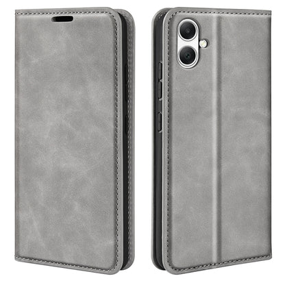 Retro-skin Magnetic Suction Leather Phone Case