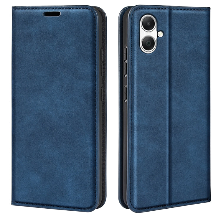 Retro-skin Magnetic Suction Leather Phone Case