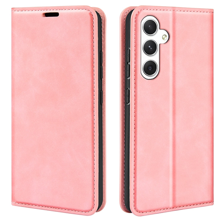 Retro-skin Magnetic Suction Leather Phone Case