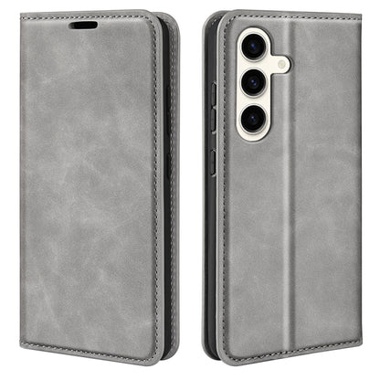Retro-skin Magnetic Suction Leather Phone Case