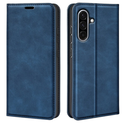 Retro-skin Magnetic Suction Leather Phone Case