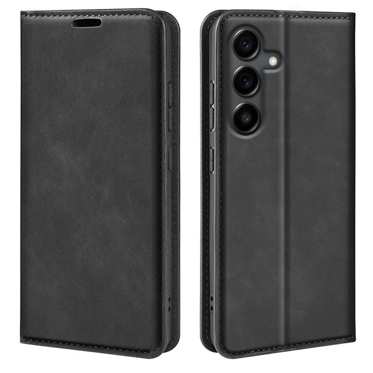Retro-skin Magnetic Suction Leather Phone Case