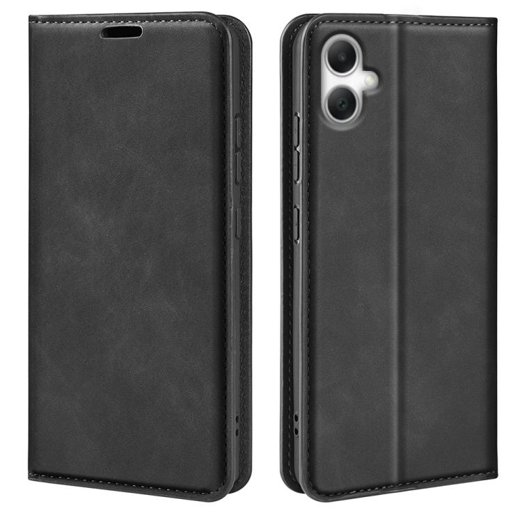 Retro-skin Magnetic Suction Leather Phone Case