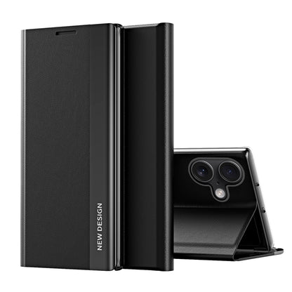 Side Electroplated Adsorption Leather Phone Case