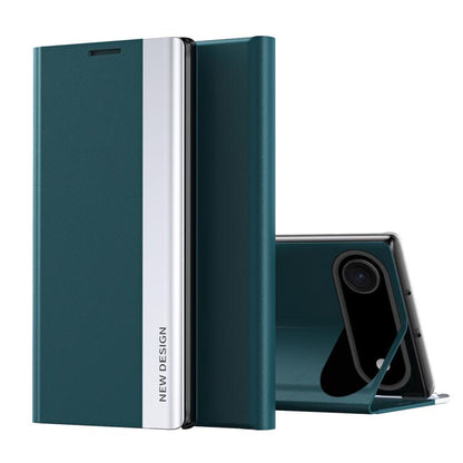 Side Electroplated Adsorption Leather Phone Case