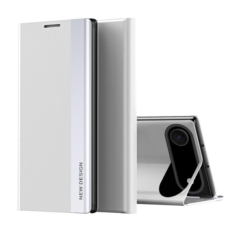 Side Electroplated Adsorption Leather Phone Case