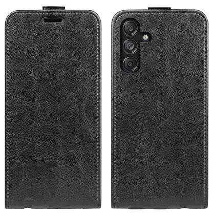 R64 Texture Single Vertical Flip Leather Phone Case