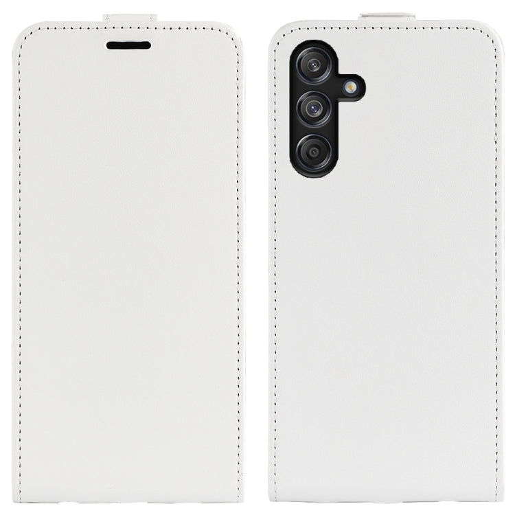 R64 Texture Single Vertical Flip Leather Phone Case