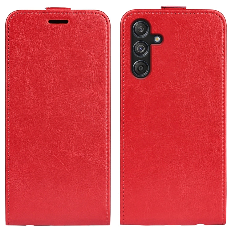 R64 Texture Single Vertical Flip Leather Phone Case