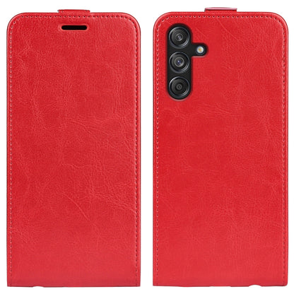 R64 Texture Single Vertical Flip Leather Phone Case