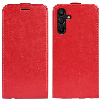 R64 Texture Single Vertical Flip Leather Phone Case