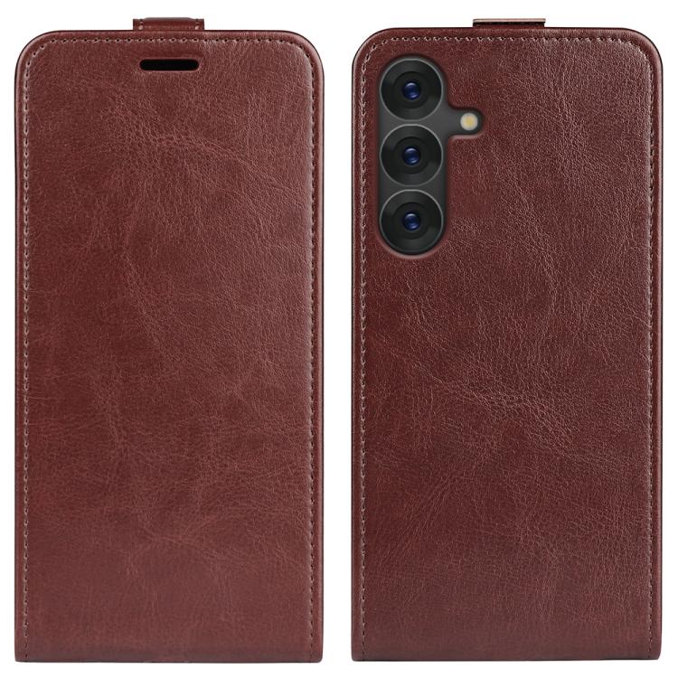 R64 Texture Single Vertical Flip Leather Phone Case