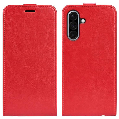 R64 Texture Single Vertical Flip Leather Phone Case