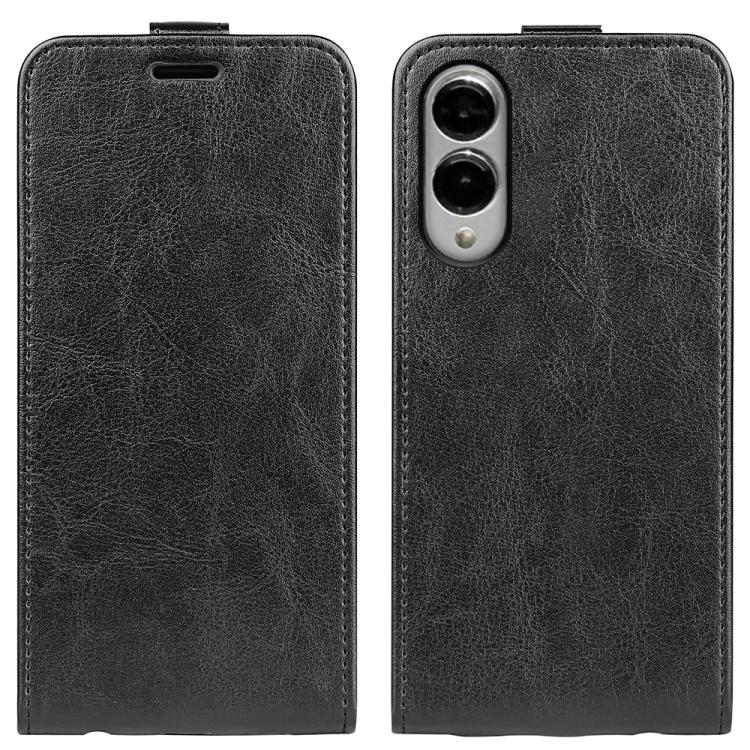 R64 Texture Single Vertical Flip Leather Phone Case