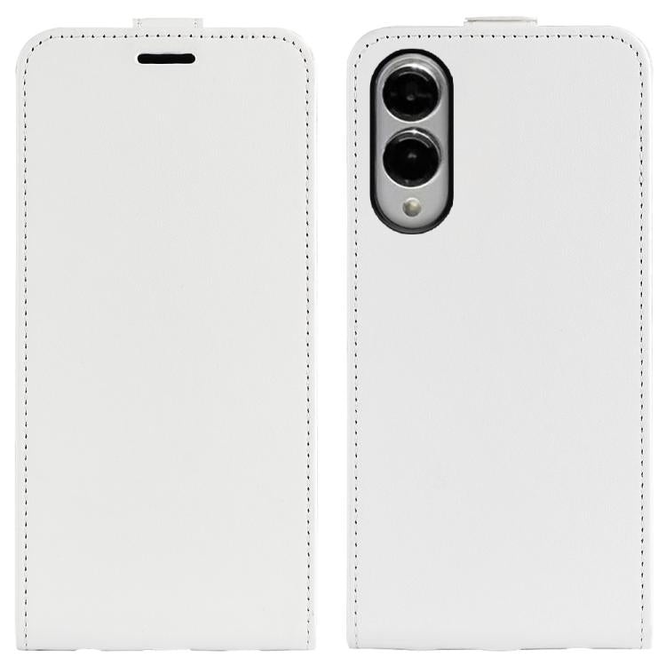 R64 Texture Single Vertical Flip Leather Phone Case