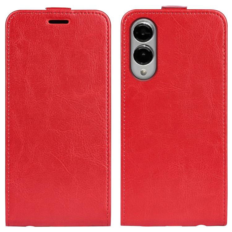 R64 Texture Single Vertical Flip Leather Phone Case