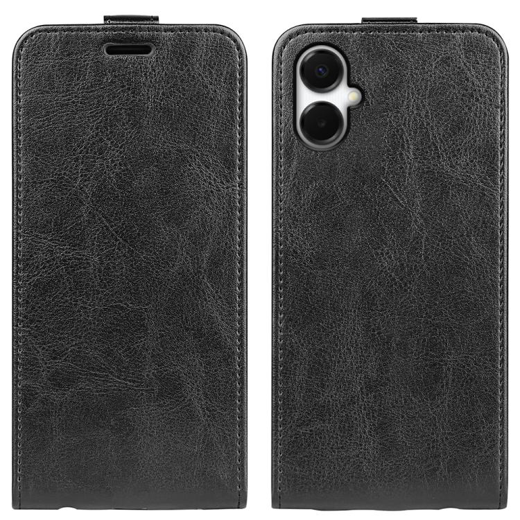 R64 Texture Single Vertical Flip Leather Phone Case