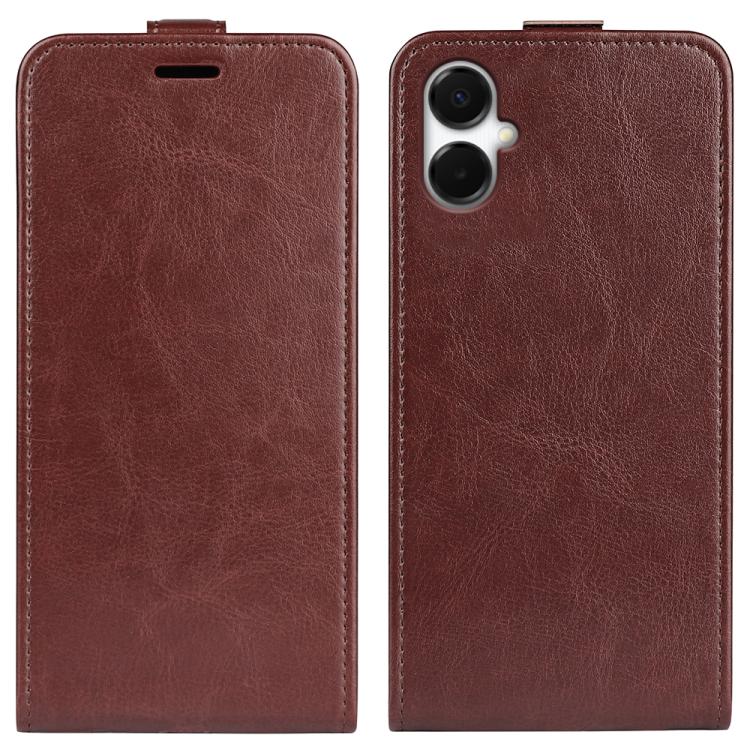 R64 Texture Single Vertical Flip Leather Phone Case
