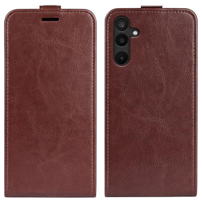 R64 Texture Single Vertical Flip Leather Phone Case