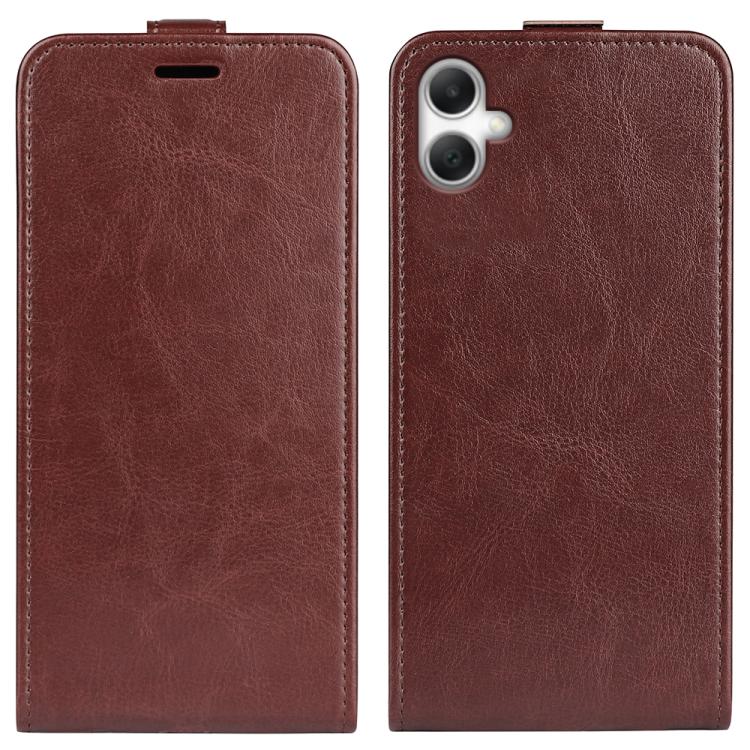 R64 Texture Single Vertical Flip Leather Phone Case