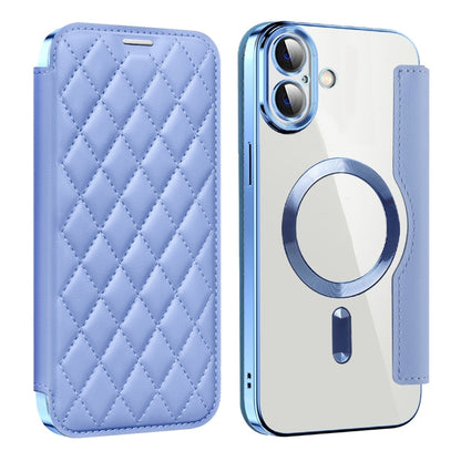 Shield Magsafe RFID Anti-theft Rhombus Leather Phone Case