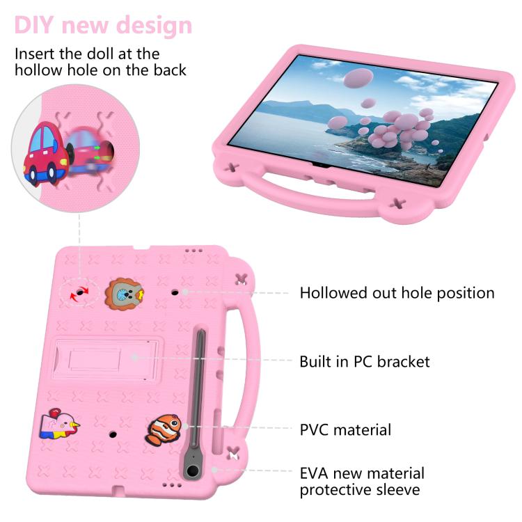 Handle Kickstand Children EVA Shockproof Tablet Case
