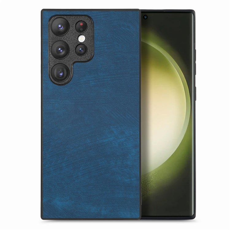 Vintage Leather PC Back Cover Phone Case