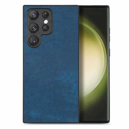Vintage Leather PC Back Cover Phone Case