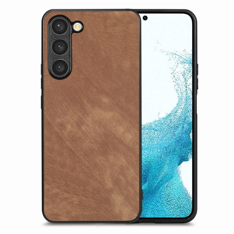 Vintage Leather PC Back Cover Phone Case
