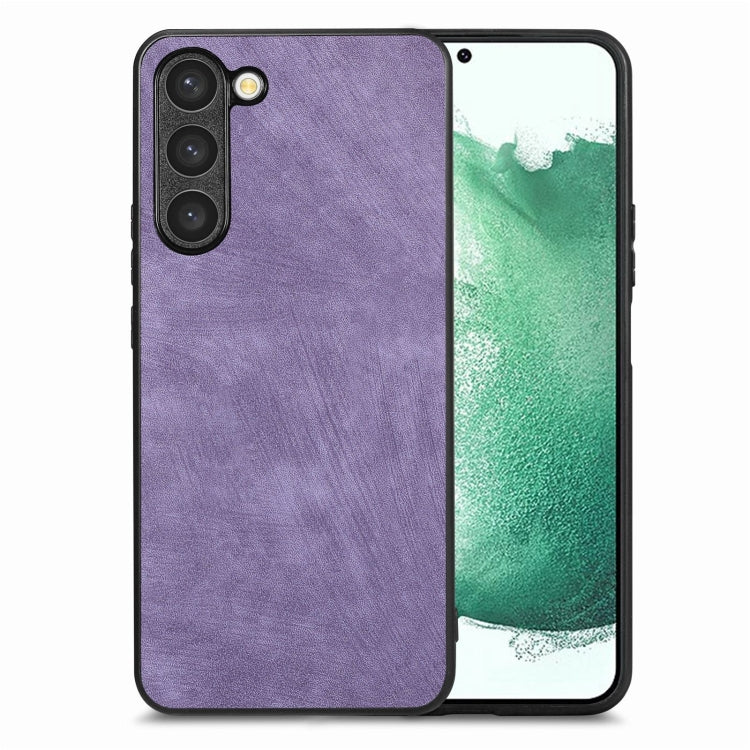 Vintage Leather PC Back Cover Phone Case