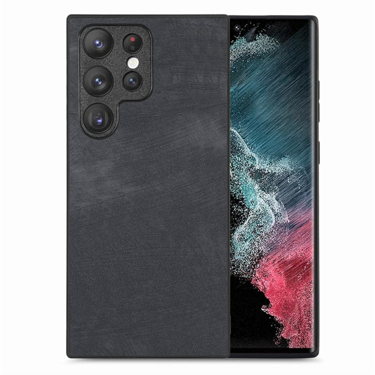 Vintage Leather PC Back Cover Phone Case