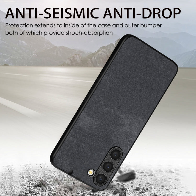 Vintage Leather PC Back Cover Phone Case