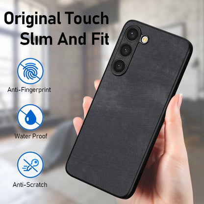 Vintage Leather PC Back Cover Phone Case