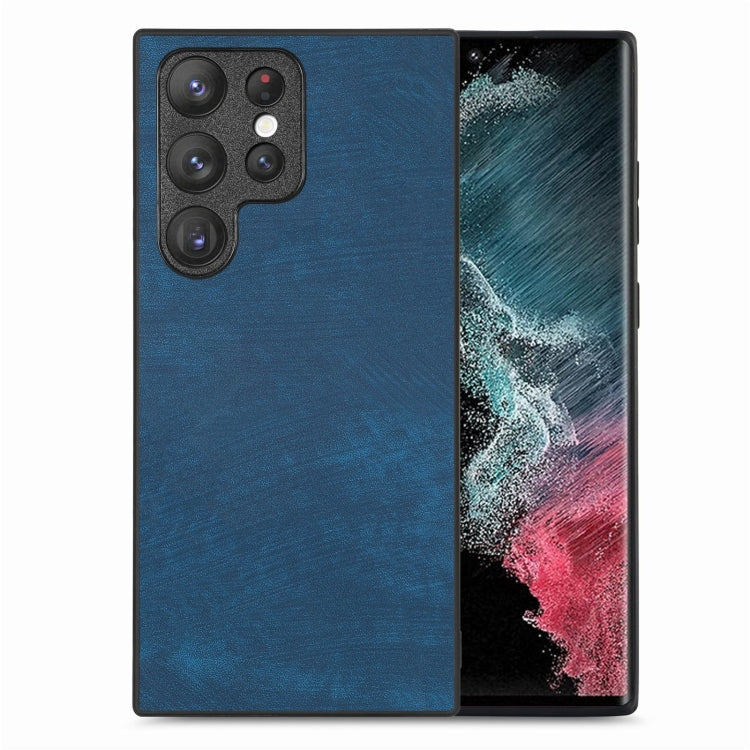 Vintage Leather PC Back Cover Phone Case