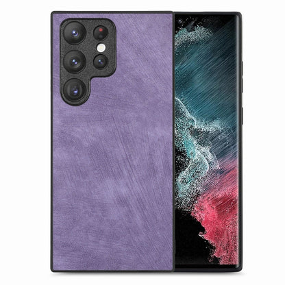 Vintage Leather PC Back Cover Phone Case