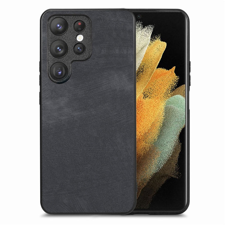 Vintage Leather PC Back Cover Phone Case