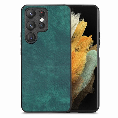 Vintage Leather PC Back Cover Phone Case