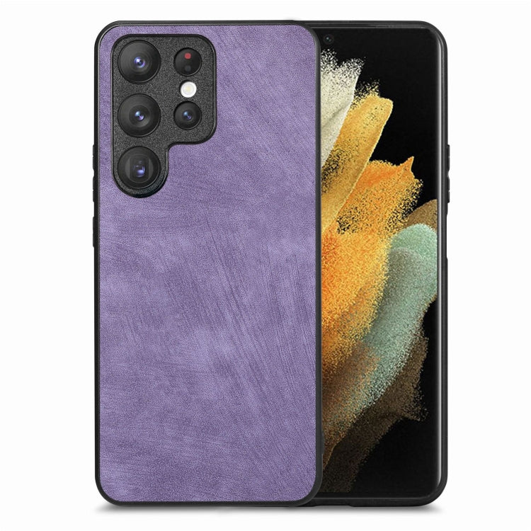 Vintage Leather PC Back Cover Phone Case