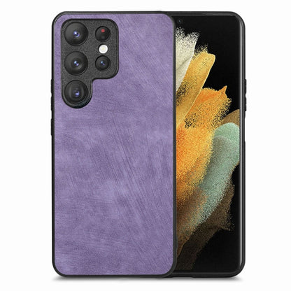 Vintage Leather PC Back Cover Phone Case
