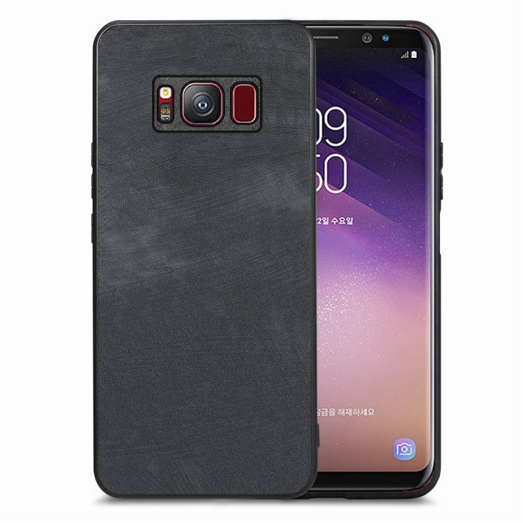 Vintage Leather PC Back Cover Phone Case