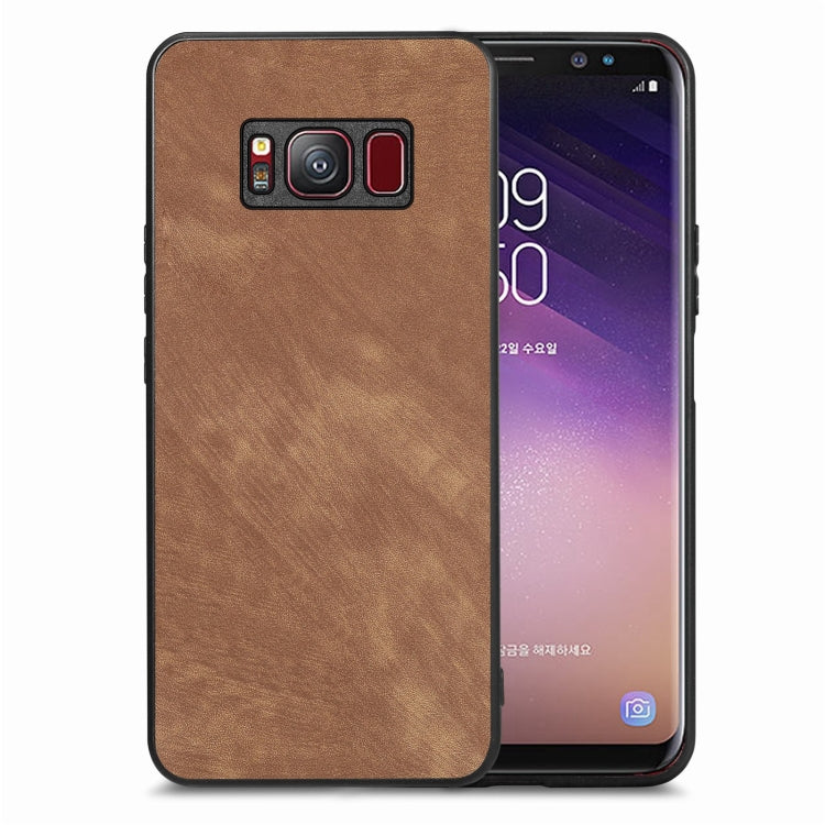 Vintage Leather PC Back Cover Phone Case