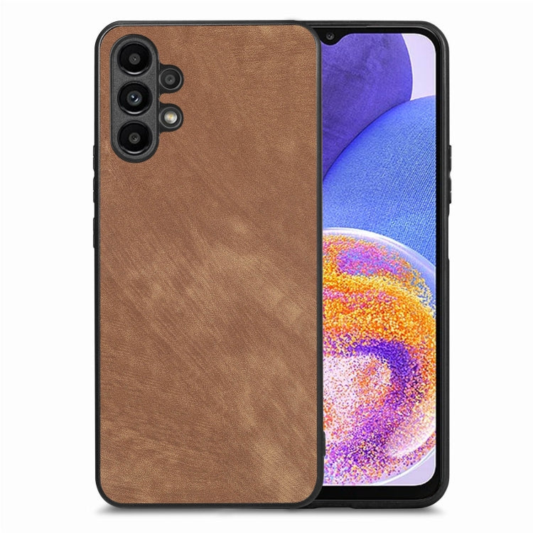 Vintage Leather PC Back Cover Phone Case