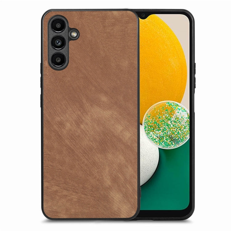 Vintage Leather PC Back Cover Phone Case