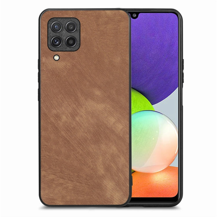 Vintage Leather PC Back Cover Phone Case